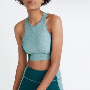Outdoor Voices Teal Crop Top